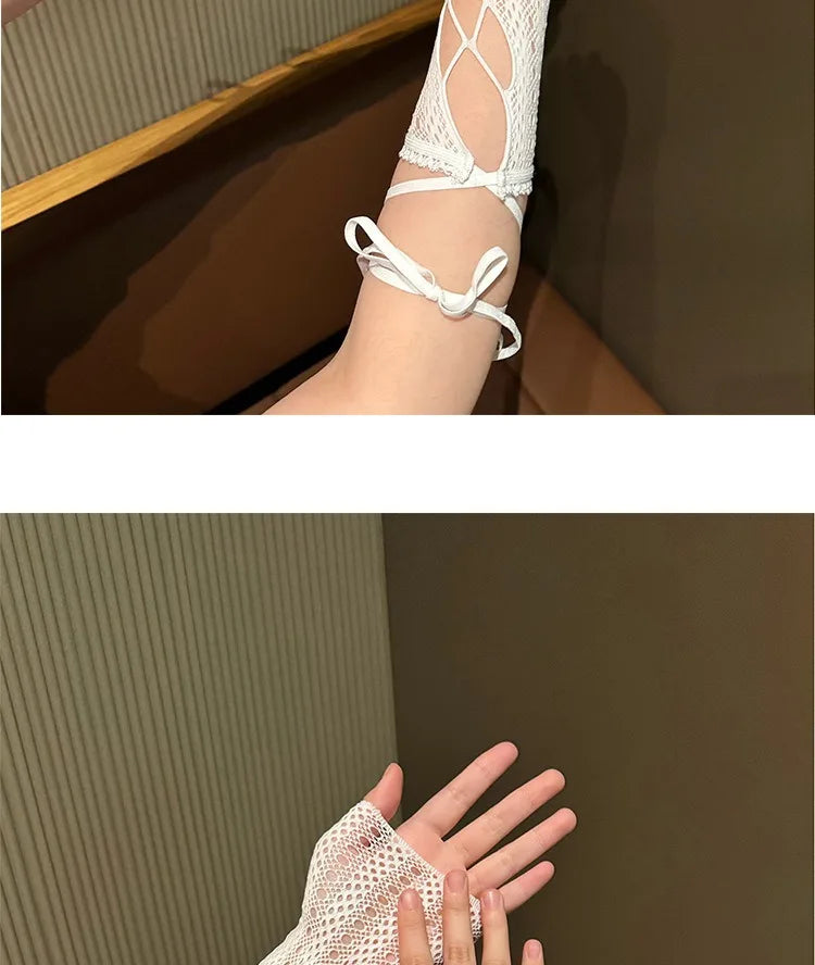 Gants Vintage Y2K Dentelle