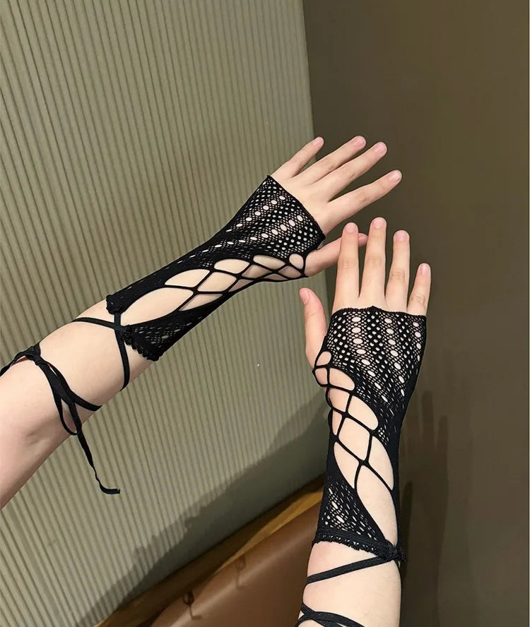 Gants Vintage Y2K Dentelle