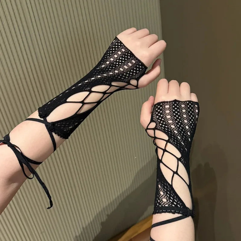 Gants Vintage Y2K Dentelle